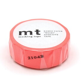 KAMOI｜カモ井加工紙 マスキングテープ　mt　1P ショッキングレッド MT01P210R