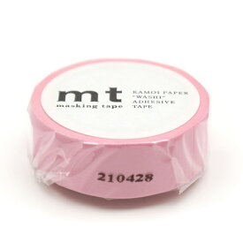 KAMOI｜カモ井加工紙 マスキングテープ　mt　1P ローズピンク MT01P185R