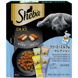 �}�[�X�W���p�����~�e�b�h�bMars Japan Limited Sheba DUO�i�V�[�o�f���I�j�N���[�~�[�~���N���Z���N�V���� 200g�i20g(�W��)×10�ܓ��j