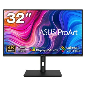 ASUSbGCX[X USB-Cڑ PCj^[ ProArt ubN PA329CV [32^ /4K(3840×2160j /Ch /60Hz]