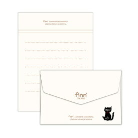 セキセイ｜SEKISEI ミニメッセージ くろねこペルヘ finn(フィンダッシュ) FINN-7232