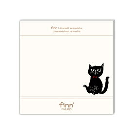 セキセイ｜SEKISEI ふせんメモ くろねこペルヘ finn(フィンダッシュ) FINN-7233