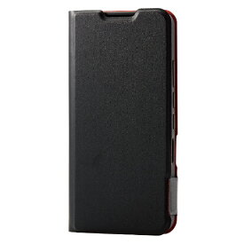 ELECOM｜エレコム AQUOS wish2（SH-51C）/AQUOS wish（SHG06）/レザーケース/手帳型/UltraSlim/薄型/磁石付き ブラック PM-S223PLFUBK