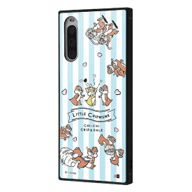 イングレム｜Ingrem Xperia 10 IV / 『ディズニーキャラクター』/耐衝撃ハイブリッドケース KAKU / 『チップとデール/Little Chipmunk』 イングレム IQ-DXP10M4K3TB/CD004