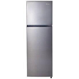 【無料基本設置料】 ハイセンス｜Hisense ファン式冷凍冷蔵庫 スペースグレー HR-B2501 [幅55cm /250L /2ドア /右開きタイプ /2022年]