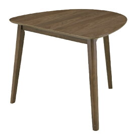 関家具｜SEKI FURNITURE 三角ダイニングテーブル ピングー（約幅90×奥行80×高さ72cm/ブラウン） ブラウン