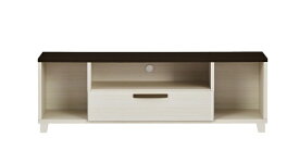 関家具｜SEKI FURNITURE テレビボード クック4 361527 ホワイト&ブラウン【キャンセル・返品不可】