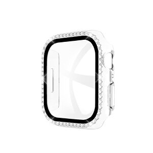 �A�C�L���[���{�biQ Labo Apple Watch 45mm�p �t���K���X�t���@PC�J�o�[�@�X�g�[�� �N���A AW-GLPCS45-CL