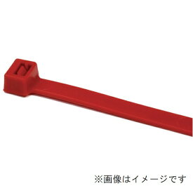 ヘラマンタイトン｜HellermannTyton カラータイ 分類 識別用 標準グレード 全長100mm幅2.5mm最大結束径φ22mm 1000本入 蛍光ピンク T18R-PNK-L-1000