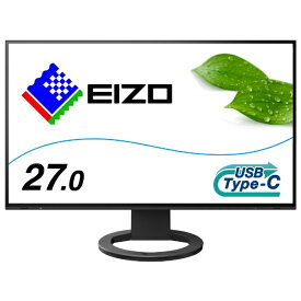 EIZO｜エイゾー USB-C接続 PCモニター FlexScan ブラック EV2781-BK [27型 /WQHD(2560×1440） /ワイド]