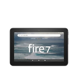 Amazon｜アマゾン タブレットPC Fire 7（第12世代 2022年発売） ブラック B099HDFGJ6 [7型 /Wi-Fiモデル /ストレージ：16GB]