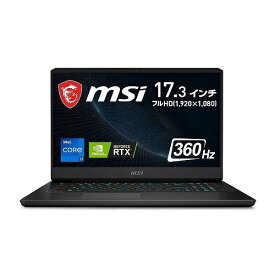 MSI｜エムエスアイ ゲーミングノートパソコン Vector GP76 12U ブラック Vector-GP76-12UGS-838JP [17.3型 /Windows11 Home /intel Core i7 /メモリ：16GB /SSD：1TB /2022年6月モデル]