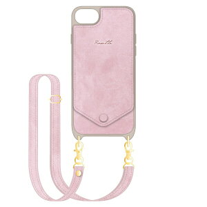 �i�`�������f�U�C���bNATURAL design iPhone SE(��3/2����j/8/7/6S/6 �V�����_�[�X�g���b�v�t�w�ʌ^�P�[�X�@Rosetta Rosetta Lilac�i���C���b�N�j iP22SP-RST06