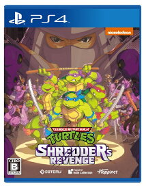 ハピネット｜Happinet ミュータント タートルズ：シュレッダーの復讐 スペシャルエディション【PS4】 【代金引換配送不可】