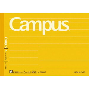 KOKUYO�b�R�N�� Campus(�L�����p�X) �n�[�t�T�C�Y�m�[�g 293AT [B6 /7mm(A�r) /�h�b�g����r��]