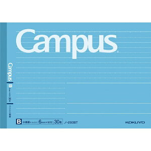 KOKUYO�b�R�N�� Campus(�L�����p�X) �n�[�t�T�C�Y�m�[�g 293BT [B6 /6mm(B�r) /�h�b�g����r��]