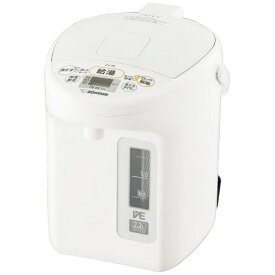 象印マホービン｜ZOJIRUSHI VE電気まほうびん 優湯生 ホワイト CV-TE22-WA [2.2L /蒸気セーブ機能つき]【rb_cooking_cpn】