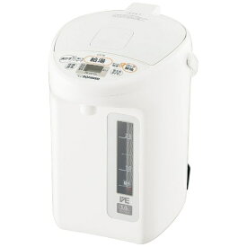 象印マホービン｜ZOJIRUSHI VE電気まほうびん 優湯生 ホワイト CV-TE30-WA [3.0L /蒸気セーブ機能つき]【rb_cooking_cpn】