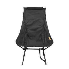 S’more｜スモア Alumi High-back Chair アルミ ハイバック チェア(約56×65×85cm/ブラック) SMOFT002HBCaFblk