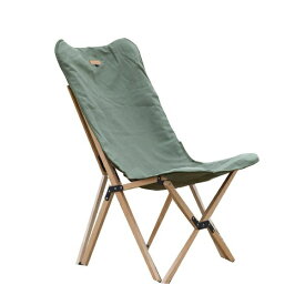 S’more｜スモア Woodi Pack Chair ウッディ パック チェア(53×58×81cm/カーキ) SMORSPC001AFKHA