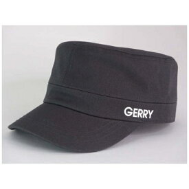 GERRY｜ジェリー 男女兼用キャップ 3 Dシリコンワーク(フリーサイズ：58cm/チャコール) 12GER-155