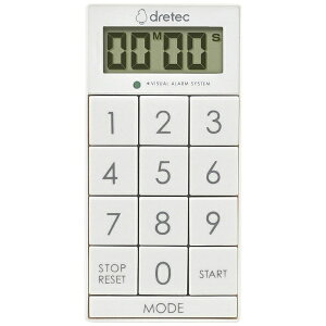 �h���e�b�N�bdretec �f�W�^���^�C�}�[ �X�����L���[�u �z���C�g T-617WT