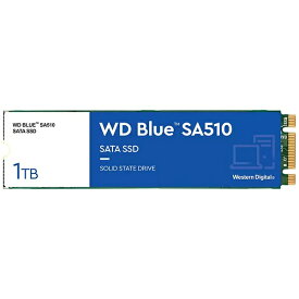 WESTERN DIGITAL｜ウェスタン デジタル WDS100T3B0B 内蔵SSD SATA6G接続 WD Blue SA510 [1TB /M.2]