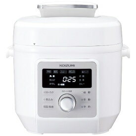 KOIZUMI｜コイズミ マイコン電気圧力鍋 ホワイト KSC4502W【rb_cooking_cpn】