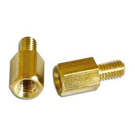 ainex｜アイネックス 〔PCケース用〕六角スペーサー ミリネジタイプ（6個入） PB-022B