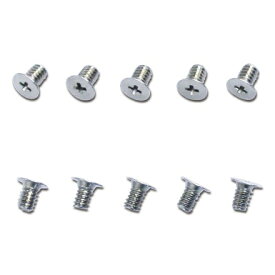 ainex｜アイネックス 〔PCケース用〕薄型光学ドライブ固定用ミリネジ（10個入） シルバー PB-043A