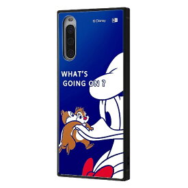 イングレム｜Ingrem Xperia 10 IV / 『ディズニーキャラクター』/耐衝撃ハイブリッドケース KAKU / チップ＆デールとドナルド イングレム IQ-DXP10M4K3TB/CD5
