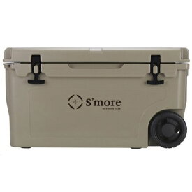 S’more｜スモア Becool cooler box 55 移動式クーラーボックス(カーキ) smoCJ001BCBX2a55beg