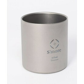 S’more｜スモア Titanium Double Cup 450 二重構造 チタンカップ(450mL) SMOrsUT001DCa450slv