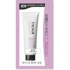 KOSE｜コーセー STEPHEN KNOLL（スティーブンノル）モイスチュアコントロール ヘアパックW トライアル 15g
