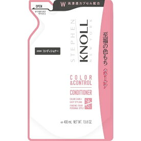 KOSE｜コーセー STEPHEN KNOLL（スティーブンノル）カラーコントロール コンディショナーW つめかえ用 400mL