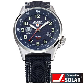 【エントリーで最大2万ポイント当たる｜1/20まで】 ケンテックス｜KENTEX ケンテックス ソーラースタンダード S715M-02 航空自衛隊モデル ブルー [正規品]