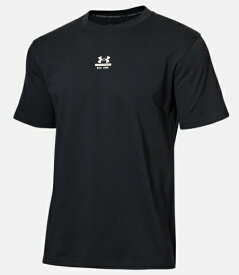 ドーム メンズ トレーニング UAヘビーウエイト チャージドコットン ショートスリーブ Tシャツ グラフィック(LGサイズ/Black) 1371910