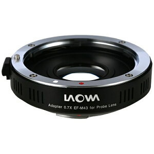 LAOWAbI 0.7x Focal Reducer for 24mm f/14 Probe Lens EF-M43 LAOWA