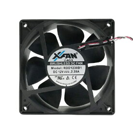 長尾製作所｜NAGAO INDUSTRY ケースファン [120mm /4500RPM] RDD1238B 45G ブラック