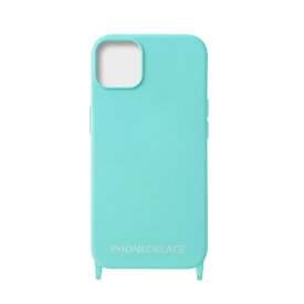 ROA｜ロア iPhone 13 PHONENECKLACE ロープネックストラップ付シリコンケース ミント PN23262i13MT