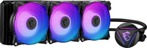 MSI�b�G���G�X�A�C ����CPU�N�[���[ 120mm�t�@��x3 [LGA2066/2011-3/2011/1700/1366/1200/1156/1155/1151/1150�EsTRX4/TR4/SP3/AM4/AM3+/AM3/AM2+/AM2/FM2+/FM2/FM1] MSI MAG Core Liquid 360R V2 �u���b�N MAGCoreLiquid360RV2