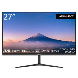 JAPANNEXT｜ジャパンネクスト USB-C接続 PCモニター JN-IPS27WQHDR-C65W [27型 /WQHD(2560×1440） /ワイド]