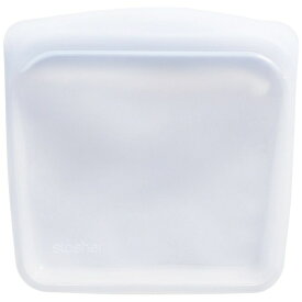 stasher｜スタッシャー スタッシャーシリコーンバッグ EZサンドイッチ STSB00EZ [約450ml/電子レンジ対応/食洗器対応] クリア