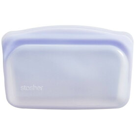 stasher｜スタッシャー スタッシャーシリコーンバッグ EZスナック ラベンダー STMK38EZ [電子レンジ対応/食洗器対応]