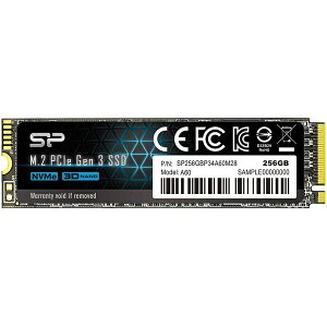 yGg[2{bΏۃ[U[ 9/21z SILICONPOWERbVRp[ SP256GBP34A60M28 SSD PCI-Expressڑ PCIe Gen 3×4 P34A60 [256GB /M.2]