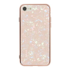 CCCフロンティア｜CCC FRONTIER iPhone SE（第3世代）/ iPhone SE（第2世代）/ 8 / 7 Glass Shell Case (coral pink) UNI-CSIP22S-0GSCP