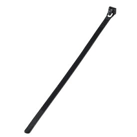 オーム電機｜OHM ELECTRIC リピートタイ耐候性300mm30本入黒 RPT-300W30BK