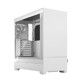 FRACTAL DESIGN｜フラクタルデザイン PCケース [ATX /Micro ATX /Mini-ITX] Pop Silent White TG Clear Tint ホワイト FD-C-POS1A-04