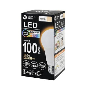 y܂Ƃߔōő10OFFN[|(12/31܂Łjz ORIGINAL BASICbIWix[VbN LEDd LDA11L-G/SK100XOS [E26 /ʓd` /100W /dF /1 /Lz^Cv]