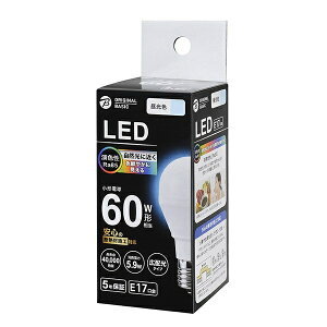y܂Ƃߔōő10OFFN[|(11/30܂Łjz ORIGINAL BASICbIWix[VbN LEDd LDA6D-G-E17/SK60XOS [E17 /ʓd` /60W /F /1 /Lz^Cv]